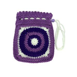 7654 Bag Organizer Acrylic Yarn Handmade Crochet Knitting Small Bags
